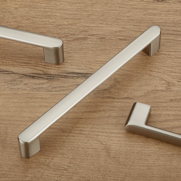 10X MöBelgriff Edelstahloptik Ba 160Mm MöBelgriffe BüGelgriff Bogengriffe Sotech-image
