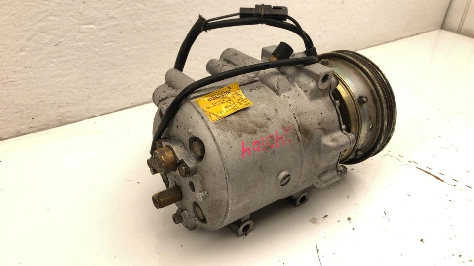 91-93 Galant Vr-4 Ac Compressor Air Conditioner Pump Mt Manual Trans 2.0l Turbo - Image 4 of 4