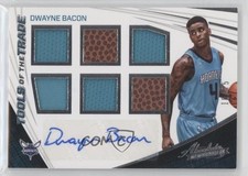 2017-18 Panini Absolute 18/75 Dwayne Bacon #TT6-DB Auto fm0