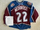 Game Worn Jersey Colorado Avalanche Vaclav Nederost 2001/2002 KOHO CCM NHL