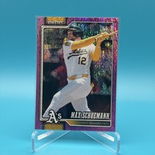 2026 Topps Series 1 - Max Schuemann #225 Pink Holo Foil