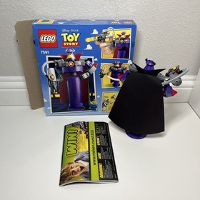 LEGO set 7591 Construct-A-Zurg DISNEY Toy Story 99% complete NO Alien Minifigure