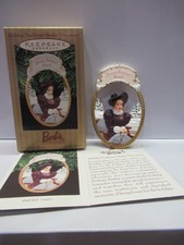 1997 Holiday Traditions Barbie Hallmark Keepsake Ornament Holiday Homecoming MIB