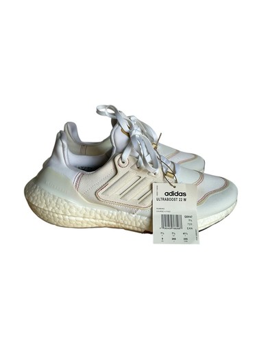 Adidas UltraBoost 22 Cloud White / Wonder Red ART GX9147 Donna 9 - Foto 2 di 9