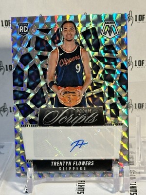 2024-25 Panini Mosaic - Rookie Scripts Trentyn Flowers #RS-FLW (AU