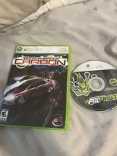 need for speed pro street and Need For Speed Carbon xbox 360 (Read)
