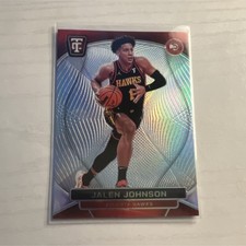 2024-25 Panini Totally Certified Base Jalen Johnson #108 Atlanta Hawks