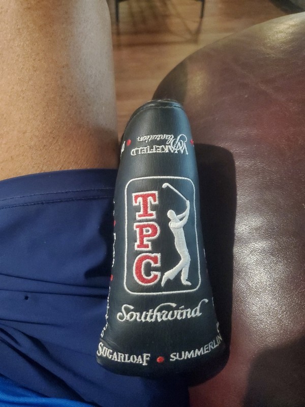 Brand New TPC Headcover With All The TPC Coarses Stiched On It Super Super Rare
