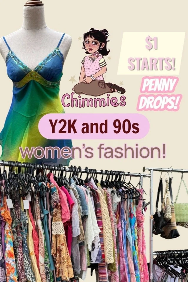 MAJORITY $1 STARTS! 🤍Womens Y2K and 90s Fashion 🎀✨ PENNY DROPS!