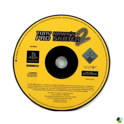 [PS1] Tony Hawk's Pro Skater 2 (CD) - PAL - 2000 - Playstation 1