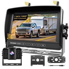 Wireless Backup Camera with 7 1080p Monitor, RV Backup Camera for Furrion Pre...