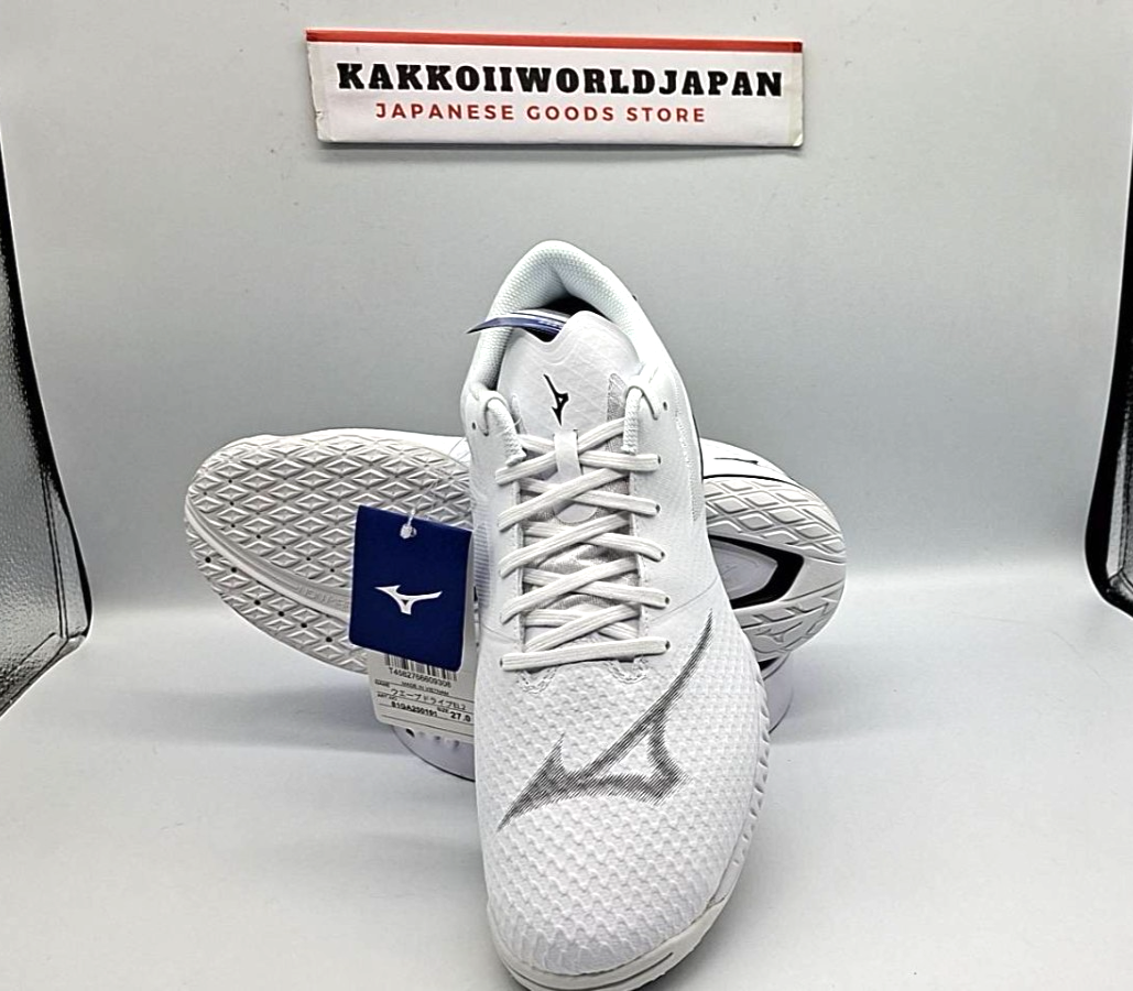 Mizuno Table Tennis Shoes WAVE DRIVE EL2 White/Black 81GA250101