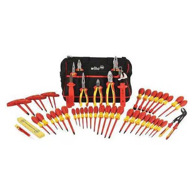 Wiha Insulated Tool Set,48 pc. 32874 Wiha 32874 084705328744