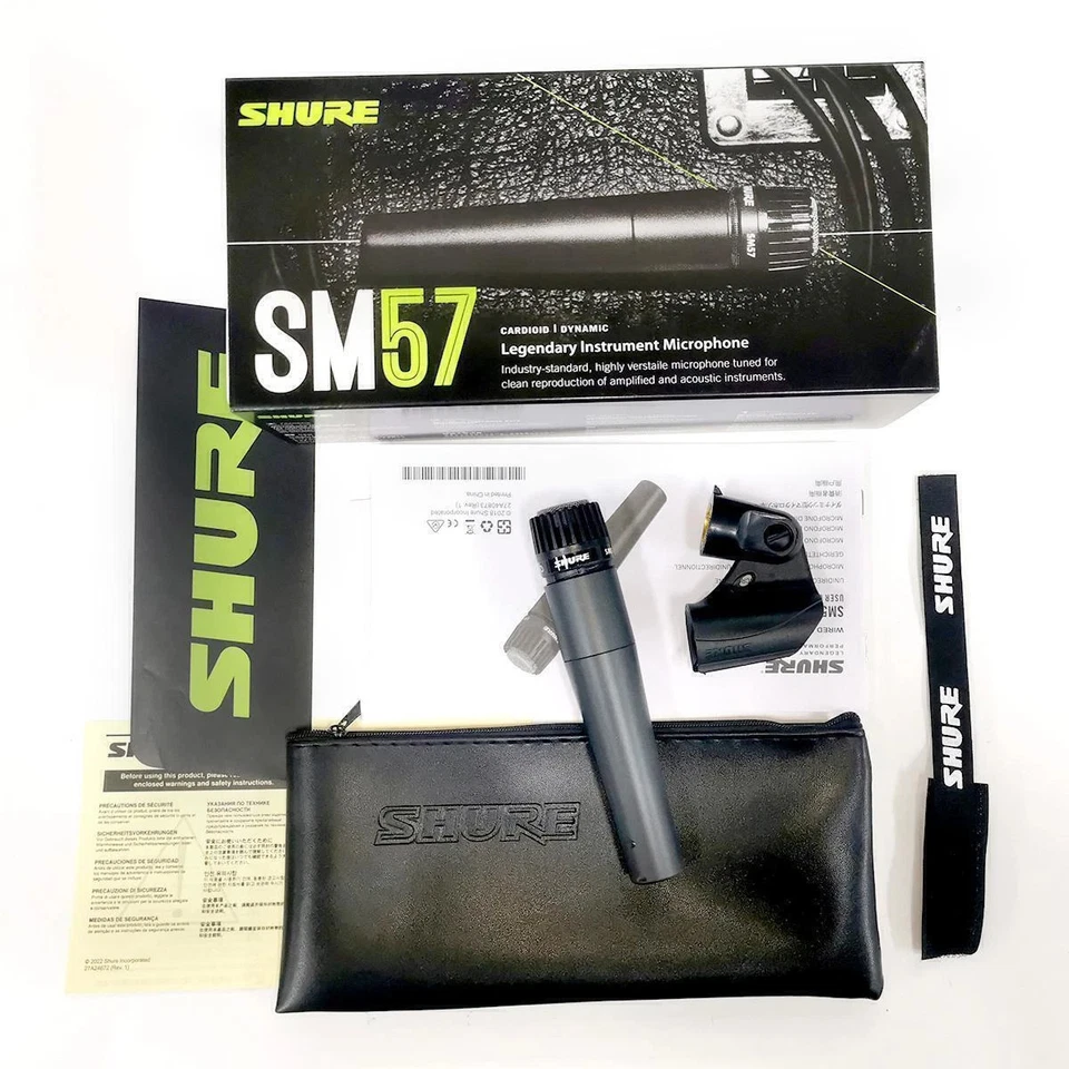 NEW SM57-LC Cardioid Dynamic Instrument Microphone Fast Free Shipping NEW IN BOX - Image 3 of 4