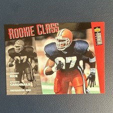 Simeon Rice Rookie Card - 1996 Upper Deck Collector's Choice #3 Cardinals. rookie card picture