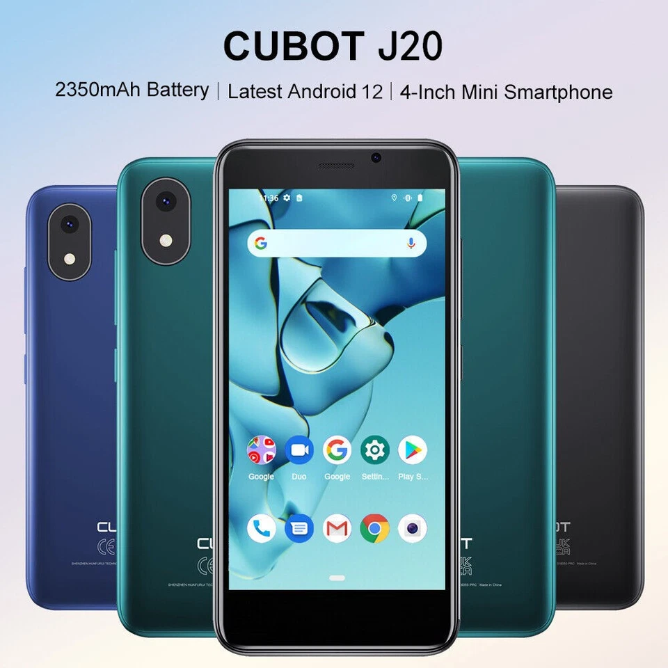 CUBOT 4'' MINI Handy J20 2GB+16GB Android 12 Smartphone 4G Dual Sim GPS 2350mAh - Bild 2 von 4