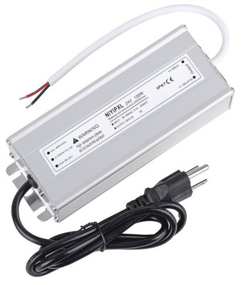 LED Driver 100 Watts 24V DC Low Voltage Transformer Waterproof IP67 LED Power
