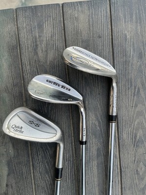 Wedge Set 52 56 60 Right Hand Beginners 3 Clubs Snake Eyes Golden Bear Pure Spin