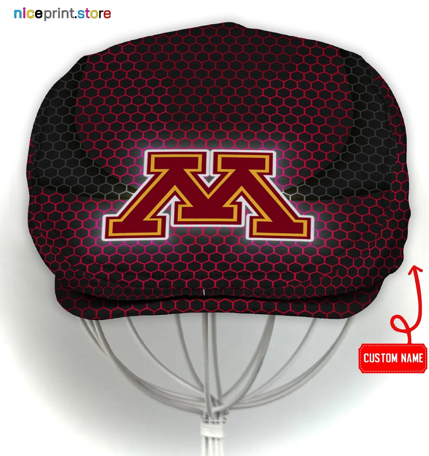 Minnesota Team Golden Gophers Jeff Cap NCAA Driver Cap Golf Cap NCAA Flat Cap