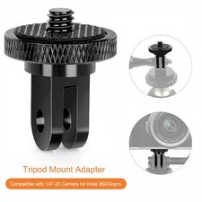 Camera Tripod Adapter, 1/4  -20 Adapter Mount For GoPro Hero 13 12 Insta360 X5 X4