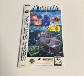 In The Hunt Sega Saturn Video Game CIB Complete Tested