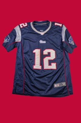 Tom Brady New England Patriots NIKE Trikot - Original #12 - Rücken fehlt XXL