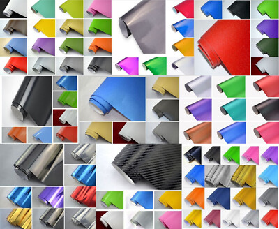 Auto Folie 100 x 152 cm 3D 4D 5D Carbon matt glanz glitzer meterware Klebefolie