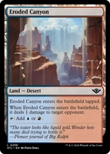 x4 Eroded Canyon OTJ MTG 256 COMMON M/NM 4x