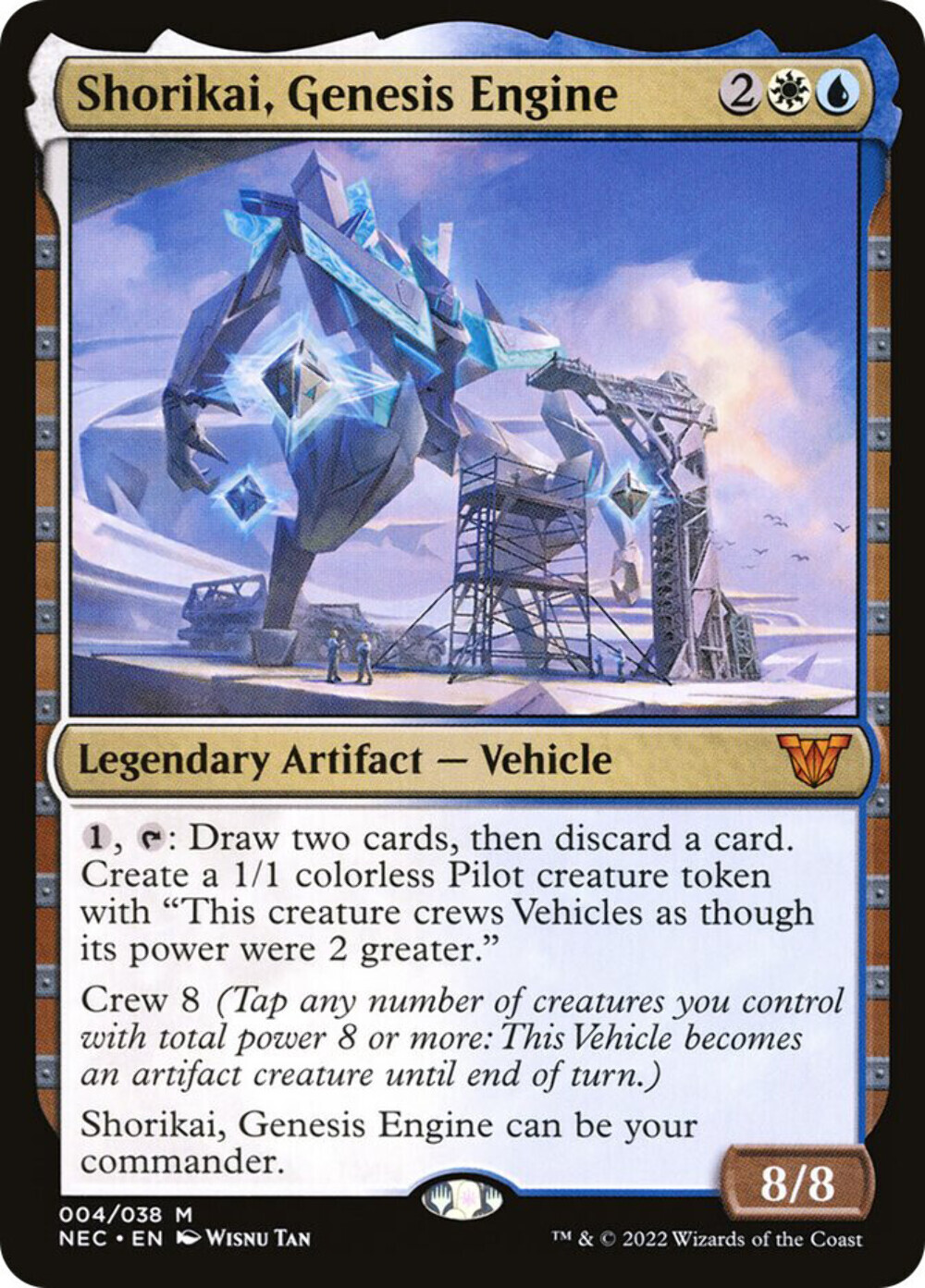 MTG Shorikai, Genesis Engine – Kamigawa: Neon Dynasty Commander # 004 | eBay