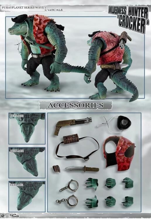 Furay Planet Wilderness Hunter Crocker Big Bad Toy Store Exclusive