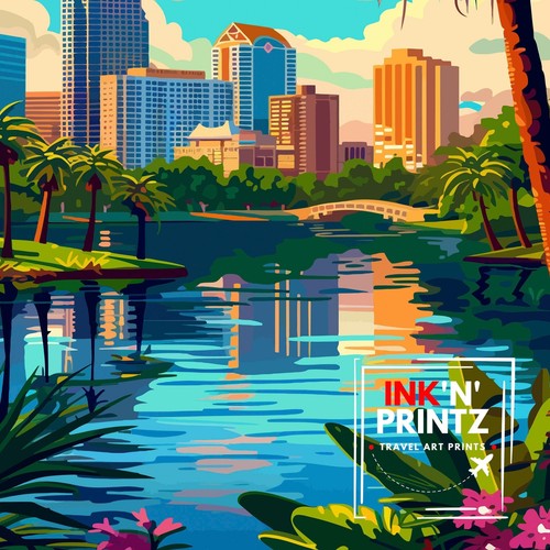 Orlando Florida Reiseposter - Bild 8 von 10