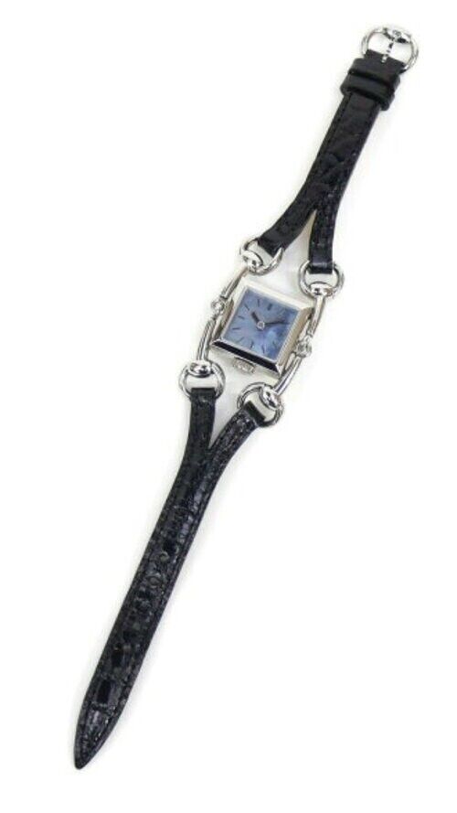 GUCCI Women's Wristwatch Quartz Signoria 116.5 Blue Shell GUCCI Women's Wristwatch Quartz Signoria 116.5 Blue Shell