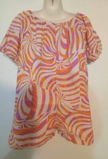 Zara Oversized Orange and Pink Jumpsuit/Romper 13-14