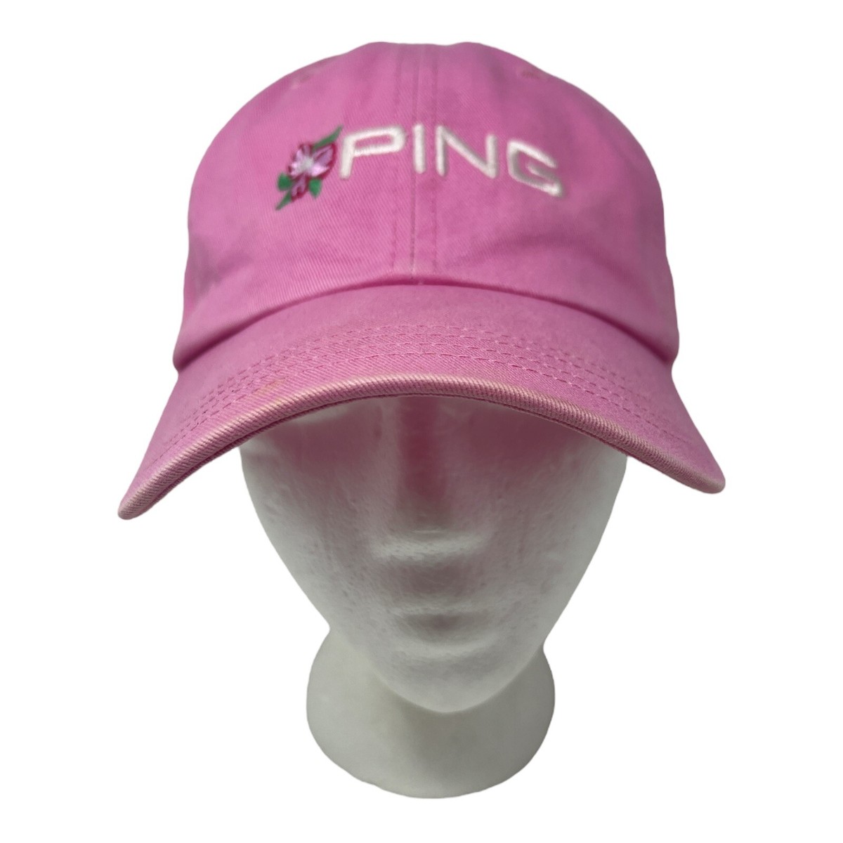 Ping Pink Embroidered PING Women's Golf Adjustable Strapback