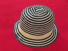 Next Kid's Striped Patchwork Bucket Hat - 6 12months