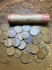 1937-D LINCOLN WHEAT CENT ROLL 50 coins Good to Fine Condition