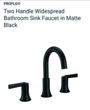 PROFLO PFWSC8860MB - Bathroom Sink Faucet Matte Black 8 Available