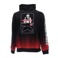 Sprayground Formula One Logo F1 New Shark In Paris Black Hoodie Hooded Men Large