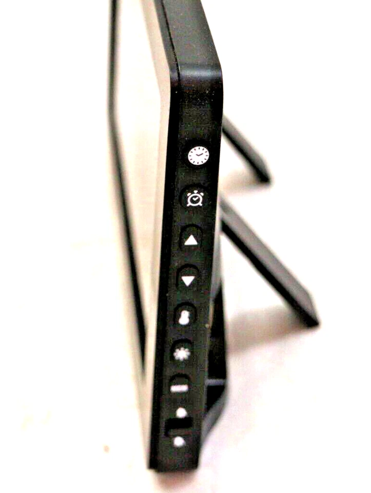 Newentor FJ3378 White Black Portable Wireless Weather Station No wall Sensor - Image 2 of 4