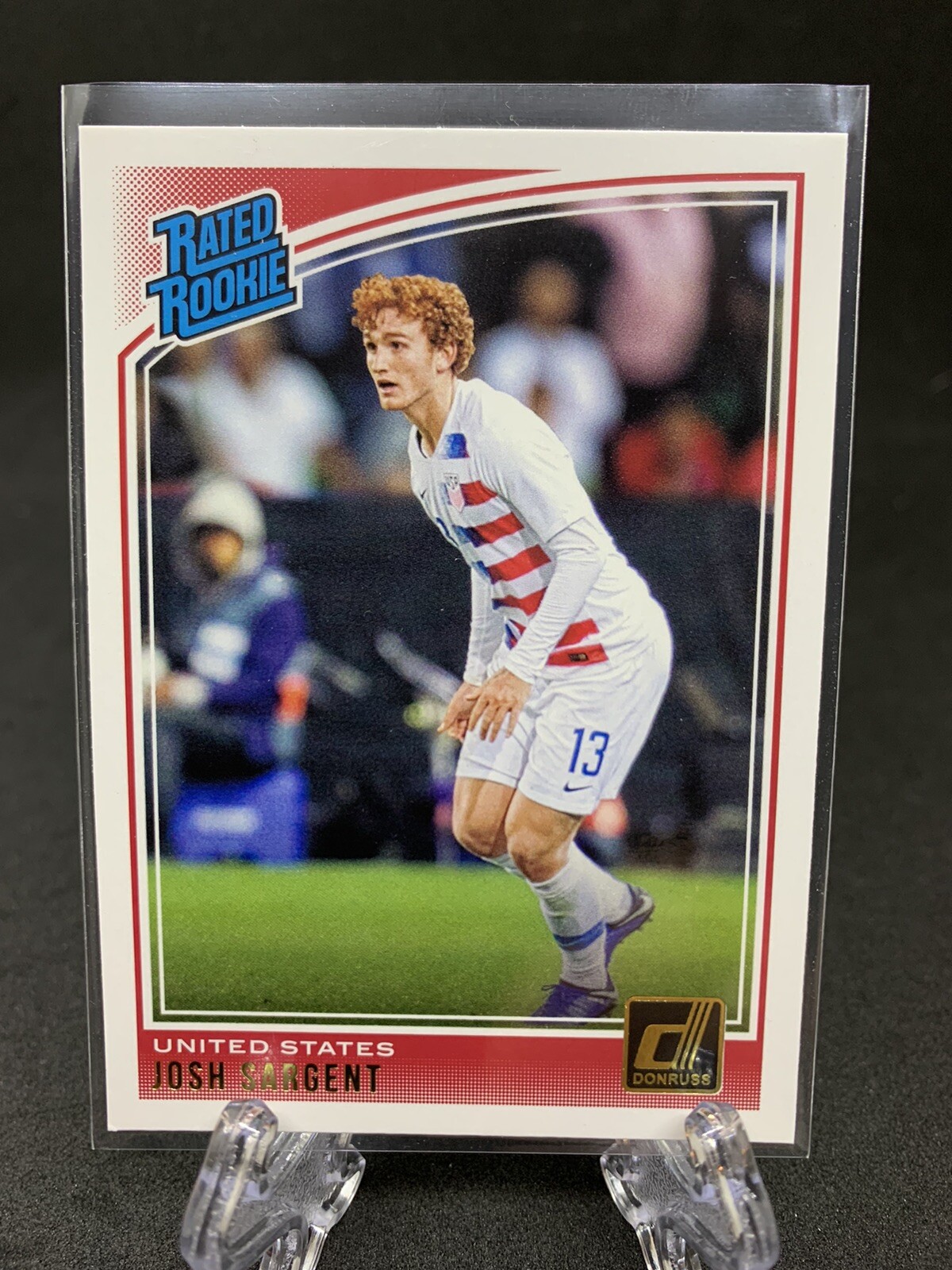 Josh Sargent Rated Rookie Donruss 2018-19 #200 USA USMNT Mint / N M Norwich 🔥