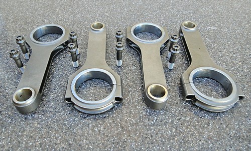 H BEAM ROD FOR RACER HONDA 2.2L H22A1/H22A4  PRELUDE DOHC/VTEC 5.630"+ARP 8740 - Bild 1 von 5