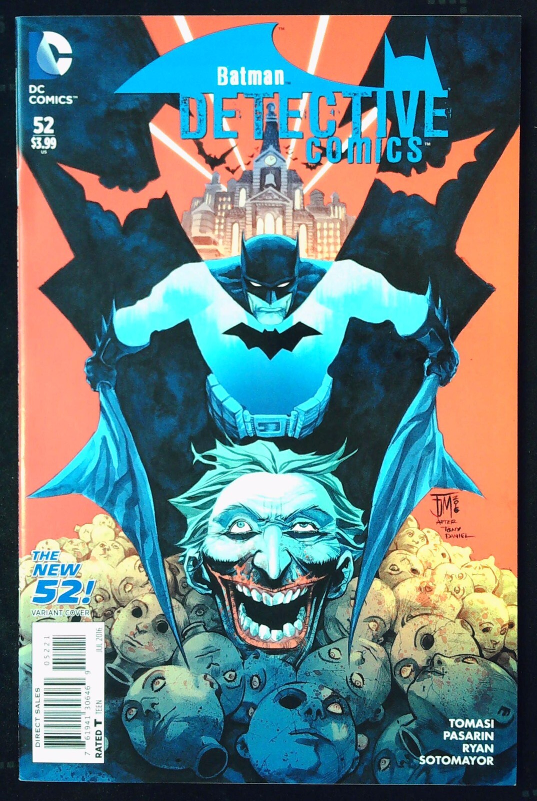 DETECTIVE COMICS (2011) #52 - Variant - Back Issue