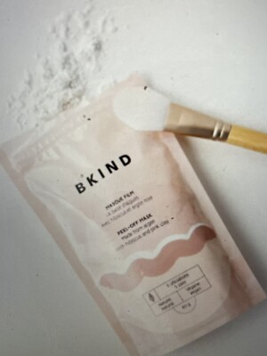 BKIND algae peel-off mask NEW and sealed. Natural and Vegan. Hydrating