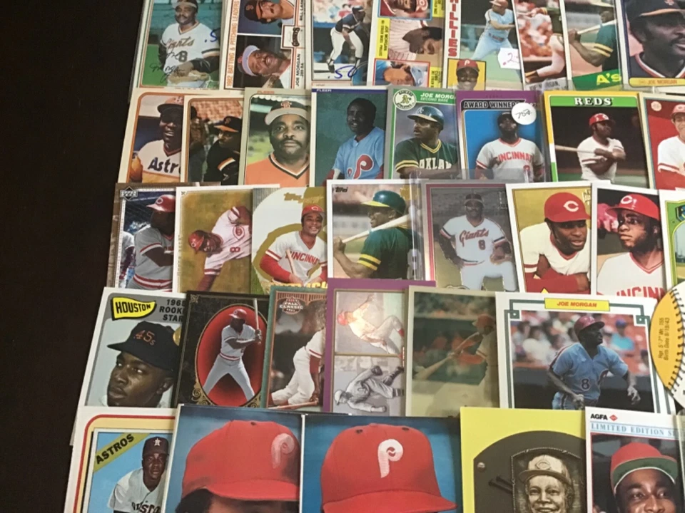 JOE MORGAN. Oddball Insert & Regular issue Baseball  REDS YOU CHOOSE - Image 3 of 4