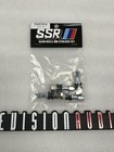 SSR Wheels Parts010 straight valve stem with Chrome “SSR” valve cap set of 4