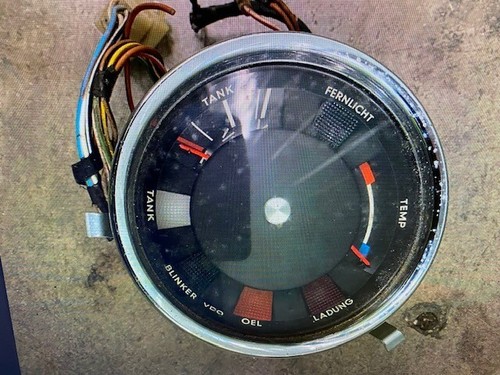 BMW 2000 Tii,Typ 121, Kombiinstrument