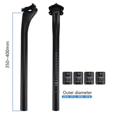 MTB Carbon Seat Post 25.4/27.2/30.8/31.6 Offset 25mm Road Bike Seatpost RXL SL