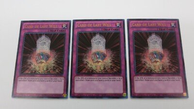 card of last will yugioh Last Will - Yugioh Spell Card - Vintage