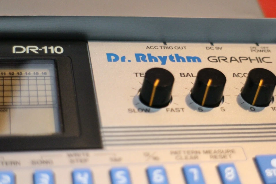 Secuenciador de batería usado Boss Dr-110 Dr.Rhythm DR 110 U1467 220420 Foto 3 de 4