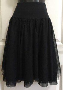 black mesh tutu skirt